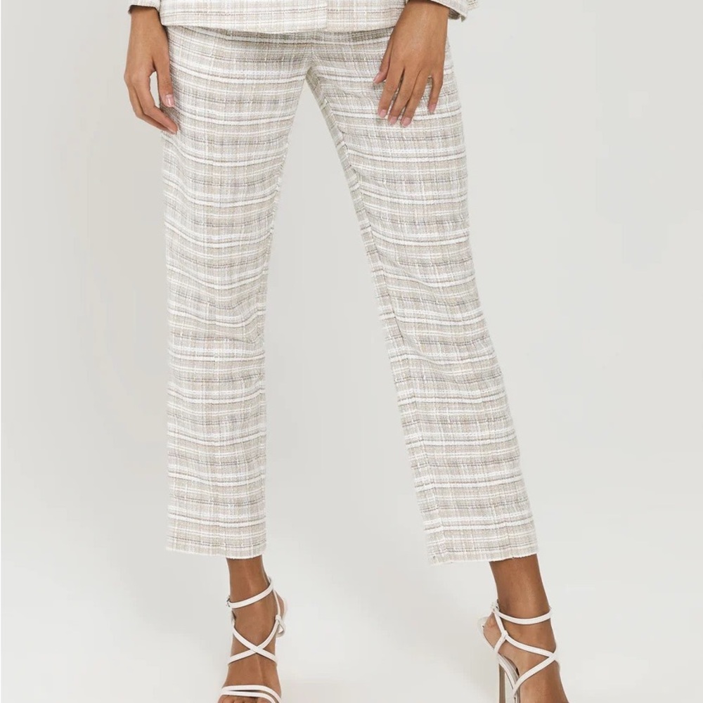 Something Navy NWT tweed pants sz  8